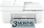 HP DeskJet 4227e Wireless All-in-One Color Inkjet Printer, Scanner, Copier, Best-for-Home, 3 Month Instant Ink Trial Included, AI-Enabled (6W7F0A)