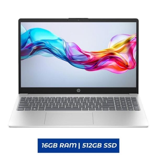 Hp Laptop 15-fd0xx - Intel Core i3-N305 (13th GEN) - 16GB RAM - 512GB SSD - Écran 15 Pouces - Empreinte - Windows 11 - Garantie 12 Mois
