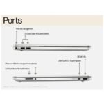 Hp Laptop 15s-Intel® Celeron® N4120-4Go RAM-512Go SSD- Écran 15'' FHD -Win 11 Pro+Pack Office Pro 21 -Clavier AZERTY