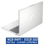 Hp Notebook 15-fd00 - Intel Core i5-1334U - 16GB RAM - 512GB SSD - Écran 15 pouces Tactile - Clavier lumineux - Windows 11 - Garantie 12 mois