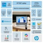 Hp Notebook 15-fd00 - Intel Core i5-1334U - 16GB RAM - 512GB SSD - Écran 15 pouces Tactile - Clavier lumineux - Windows 11 - Garantie 12 mois