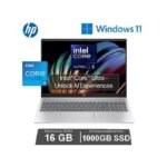 Hp Pavilion- 15ème Generation - Intel®Core™i5 120U - 16 Gb Ram - 1000 GB SSD - écran 16'' - Tactile - Clavier Rétro-éclairé -Windows 11 Pro - Pack Office 21 - Couleur Argent
