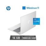 Hp Pavilion- 15ème Generation - Intel®Core™i5 120U - 16 Gb Ram - 1000 GB SSD - écran 16'' - Tactile - Clavier Rétro-éclairé -Windows 11 Pro - Pack Office 21 - Couleur Argent