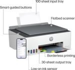 HP Smart Tank 5101 Wireless All-in-One Refillable Ink Tank Printer, Scanner, Copier with 2 years of Ink included, Wireless printer for home use (1F3Y0A)