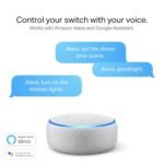 Kasa Smart 3 Way Switch HS210 KIT, Needs Neutral Wire, 2.4GHz Wi-Fi Light Switch works with Alexa and Google Home, UL Certified, No Hub Required, White,2 Count (Pack of 1)