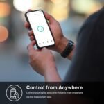 Kasa Smart Light Switch HS200-BL, Single Pole,Neutral Wire Required, 2.4GHz Wi-Fi Light Switch Compatible with Alexa and Google Home, UL Certified, No Hub Required, Black