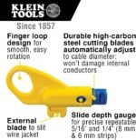 Klein Tools VDV110-261 Twisted Pair Radial Stripper