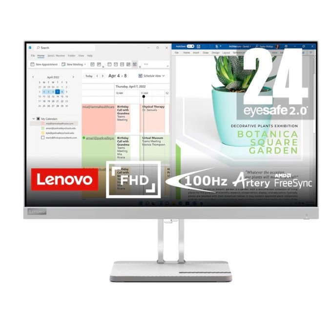 Lenovo Ecran Moniteur L24e-40 FHD (23,8") Antireflet HDMI