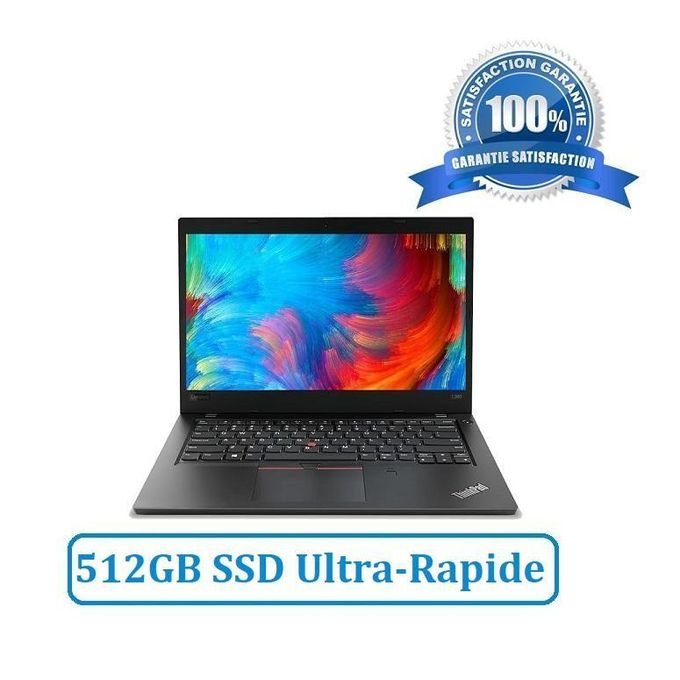 Lenovo Ordinateur Pc Intel Core I5 - 14" - 8Gb/512GB SSD Ultra-Rapide