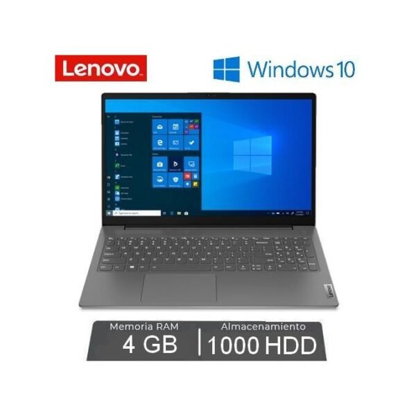 Lenovo V15 IGL - Dual Core - 4 Go RAM / 1000 Go HDD - ÉCRAN 15.6" - WINDOWS 10 - IRON GREY