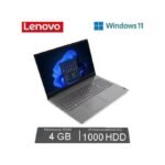 Lenovo V15 IGL - Dual Core - 4GB RAM / 1000 GB HDD - ÉCRAN 15.6" - WINDOWS 11 - GRIS FER - SAC À DOS OFFERT