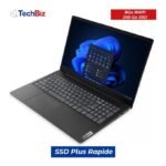 Lenovo V15 - Intel Celeron - Dual Core - 8Go RAM - 256Go SSD - 15" - Win11 - Noir - Garantie 12 Mois