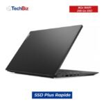 Lenovo V15 - Intel Celeron - Dual Core - 8Go RAM - 256Go SSD - 15" - Win11 - Noir - Garantie 12 Mois