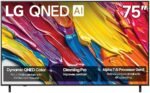 LG 75-Inch Class QNED AI 4K QNED82A Series Smart TV w/AI Sound, HDR10, 4K Super Upscaling, Filmmaker Mode, Wow Orchestra, Alexa Built-in (75QNED82AUA, 2025)