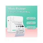 Mini Imprimante Thermique Portative - Blanc
