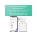 Mini Imprimante Thermique Portative - Blanc