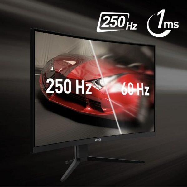 Msi ECRANS GAMER 27 POUCES INCURVÉ 250 HZ 1ms RGB