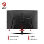 Msi ECRANS GAMER 27 POUCES INCURVÉ 250 HZ 1ms RGB