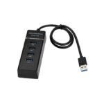 Multi HUB Splitter D'extension USB 3.0 à Haute Vitesse 4 Ports USB 3.0