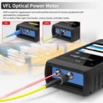 Multifunction RJ45 Network Caber Tester, UTP Cable Tester Ethernet Cable Tracer, 4" IPS Touch Screen Support Network Tools, Digital Multi-Meter, VFL,OPM, POE++ Detect,RJ45 TDR,...