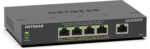 NETGEAR 8 Port PoE Gigabit Ethernet Easy Smart Managed Essentials Switch (GS308EP) - with 8 x PoE+ @ 62W, Desktop or Wall Mount