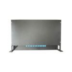 Netlink Tiroir Optique Coulissant 19 Pouces, 1U Pour 24 Fibres SC Avec 12 Traversées SC En Monomode