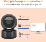 NetumScan Automatic Omnidirectional Desktop Barcode Scanner, Hands-Free USB Wired QR Barcode Reader, 1D 2D Bar Code Image Sensing for Warehouse, Supermarket, Retail Store,...