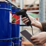 NetumScan Handheld USB 1D Barcode Scanner with Stand, Wired CCD Bar Code Reader for POS System Sensing, Store, Supermarket, Warehouse（Flow Dealz is Faker）