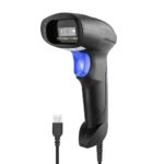 NetumScan USB 1D Barcode Scanner, Handheld Wired CCD Barcode Reader Supports Screen Scan UPC Bar Code Reader for Warehouse, Library, Supermarket
