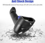 NetumScan USB 1D Barcode Scanner, Handheld Wired CCD Barcode Reader Supports Screen Scan UPC Bar Code Reader for Warehouse, Library, Supermarket