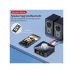 Nouvel émetteur Récepteur Audio Bluetooth 5.0 2 En 1, Convertisseur Adaptateur Audio AUX - Noir