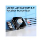 Nouvel émetteur Récepteur Audio Bluetooth 5.0 2 En 1, Convertisseur Adaptateur Audio AUX - Noir