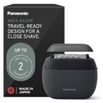 Panasonic ARC5 Palm-Sized Electric Razor, Handheld Luxury Compact Travel Shaver with 5-Blade Cutting System and USB-C Charging, Wet/Dry - ES-PV3A-K