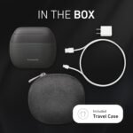 Panasonic ARC5 Palm-Sized Electric Razor, Handheld Luxury Compact Travel Shaver with 5-Blade Cutting System and USB-C Charging, Wet/Dry - ES-PV3A-K