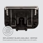 Panasonic Body Groomer for Men and Women, Unisex Wet/Dry Cordless Electric Body Hair Trimmer with 2 Comb Attachments, Multi-Directional Shaving in Sensitive Areas - ER-GK80-S...