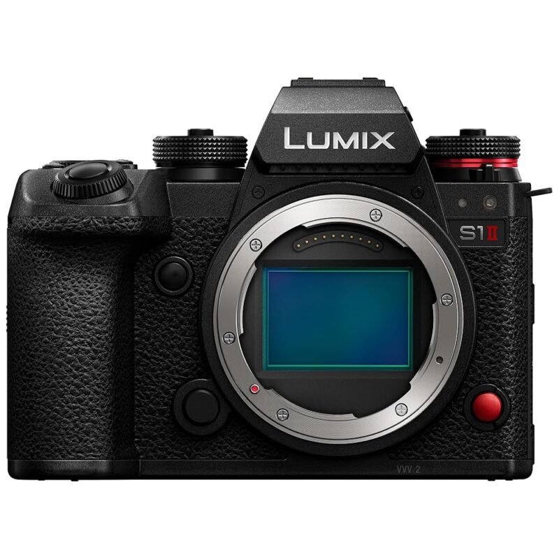 Panasonic LUMIX S1II 6K Digital Camera, Mirrorless Full Frame Camera Hybrid Shooting with 24.1MP, 5.1K 60p Open Gate Video, 15 Stops Dynamic Range, Prores RAW HQ Internal...