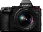 Panasonic LUMIX S5II Mirrorless Camera, 24.2MP Full Frame with Phase Hybrid AF, New Active I.S. Technology, Unlimited 4:2:2 10-bit Recording - DC-S5M2BODY Black