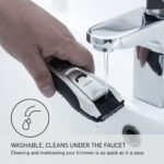 Panasonic Multi-Groomer Electric Beard Trimmer for Men, Men’s Trimmer for Beard, Hair and Body, 39 Trim Length Settings with 3 Attachments, Corded/Cordless Operation – ER-GB80-S...