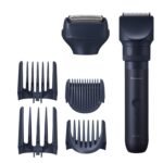 Panasonic MultiShape Defined Trim and Shave Kit, with Beard, Hair and Body Trimmer and Adjustable Trim Dial, 3-Blade Men’s Electric Razor, Easy-Clean Customizable Grooming Kit -...