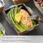 Panasonic NE-1054F Compact Light-Duty Countertop Commercial Microwave Oven with 10 Programmable Memory and Touch Screen Control, 1000W of Cooking Power, 0.8 Cu. Ft, Stainless Steel