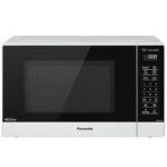 Panasonic NN-SN65KW Microwave Oven with Inverter Technology, 1200W, 1.2 cu.ft. Small Genius Sensor One-Touch Cooking, Popcorn Button, Turbo Defrost-NN-SN65KW-(White)