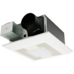 Panasonic WhisperFit Ceiling Mount Bathroom Exhaust Fan with Dimmable LED Light, 50-80-110 CFM, FV-0511VFL1