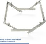 Panasonic WhisperWarm Ceiling Mount Bathroom Exhaust Fan with Heater, 50-80-110 CFM, FV-0511VH1