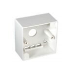 Prise Murale Universelles Cat5/6 - 2x Ports RJ45 - Protégés- Apparent/encastré