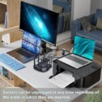 Répartiteur Ethernet 1000 Mbit/s, répartiteur Internet LAN RJ45, commutateur LAN 4 ports