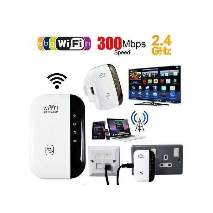 Répéteur Amplificateur De Portée WIFI Portable Intelligent Sans Fil