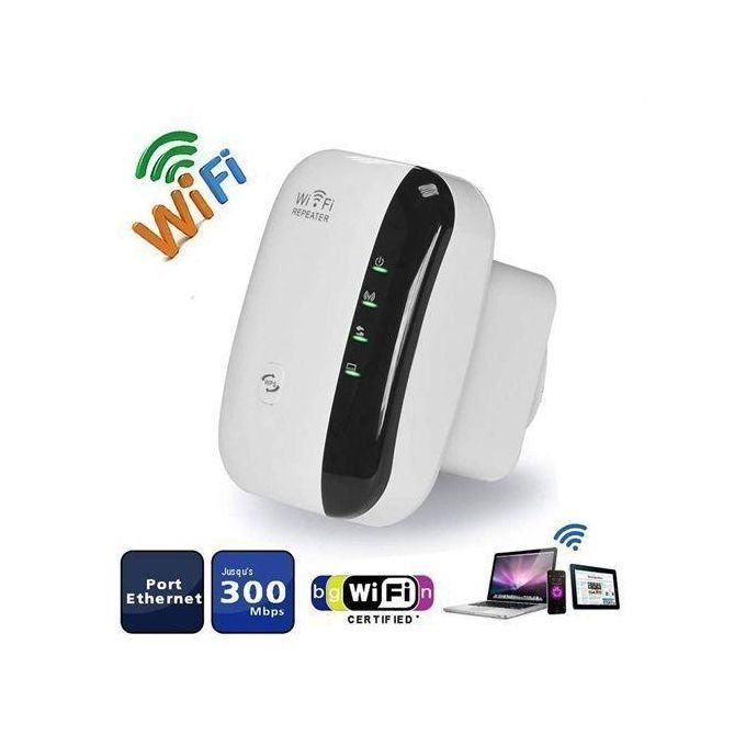 Répéteur Wifi Sans Fil - 300Mbps -