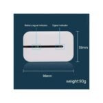 Routeur 4G Mifi Point D'Accès Mobile Point D'Accès Sans Fil Modem Wifi Lte