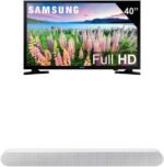 SAMSUNG 40-inch Class LED Smart FHD TV 1080P (UN40N5200AFXZA, 2019 Model)