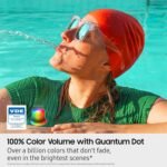 Samsung QN43Q8FAAFXZA 43 Inch Class QLED Q8F 4K Vision AI Smart TV with a WireLogic Ruby 8ft Ultra High Speed 4K-8K-10K HDMI Cable (2025)